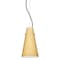 Besa Lighting Cierro Cable Pendant, Vanilla Matte, Bronze Finish, 1x9W LED 1KX-4124VM-LED-BR - alternate 1